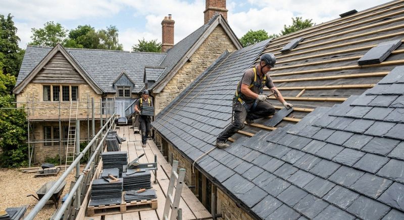 Slate Roofing Service in West Bridgewater, MA